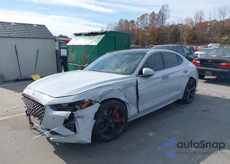 2019 Genesis G70 3.3T Advanced from USA, damaged, VIN KMTG34LE2KU030988